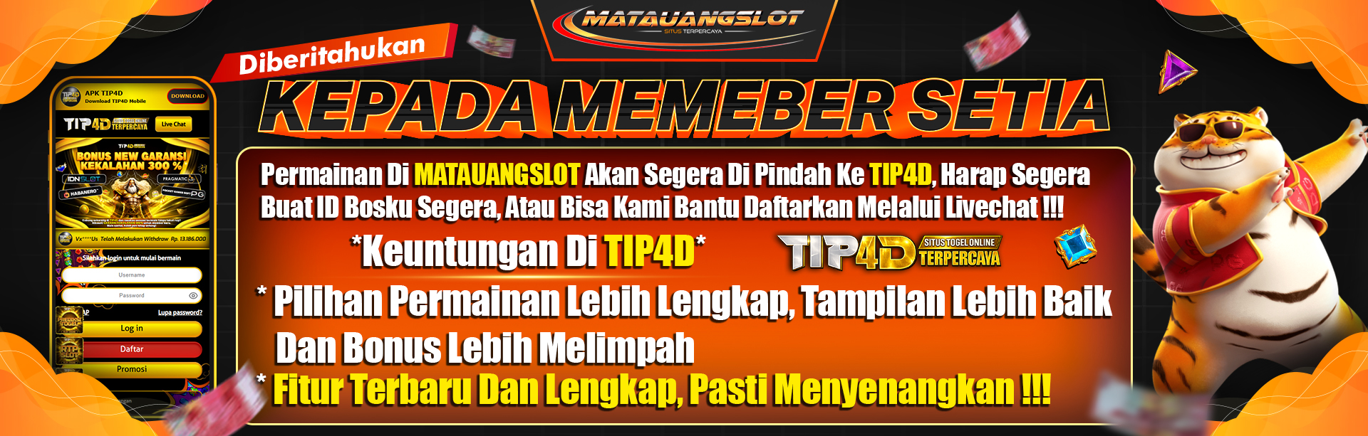 INFO MEMBER SETIA